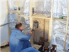 Man Installing Electrical System