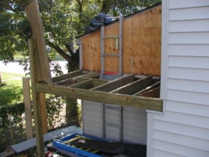 Trailer Exterior Under Construction