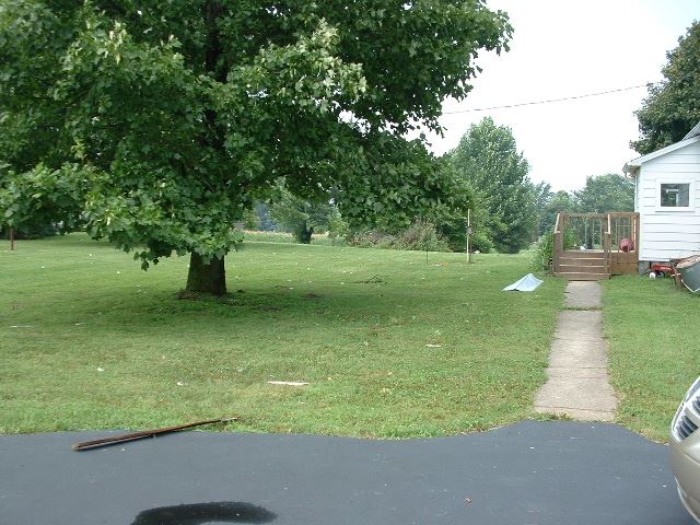 Debris in Yard